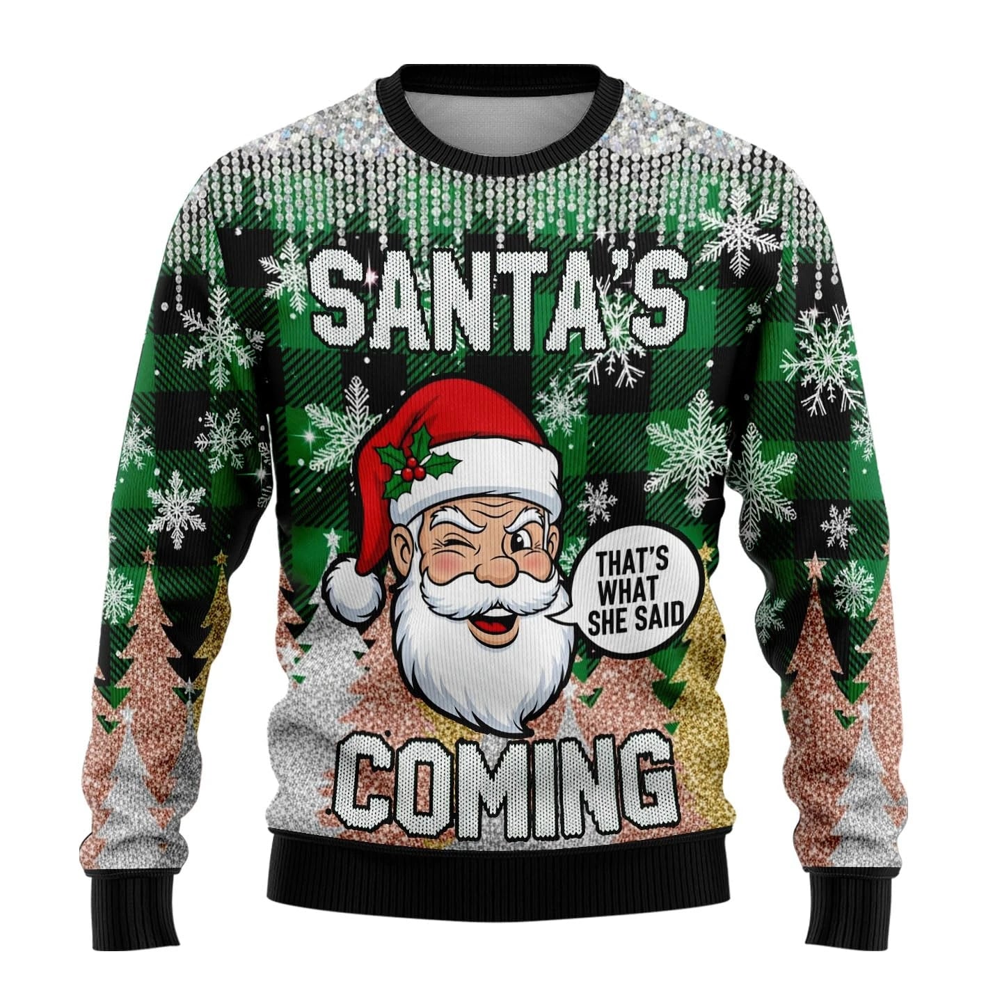 Warme Ugly Xmas Pullover Unisex | Unartiger Weihnachtsmann