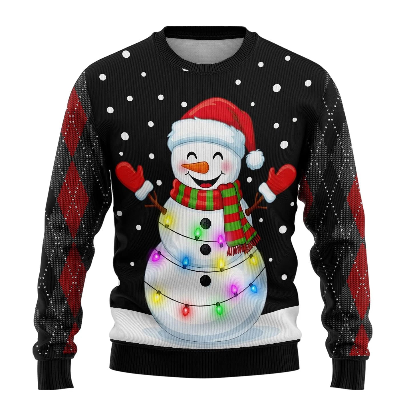 Warme Ugly Xmas Pullover Unisex | Unartiger Weihnachtsmann