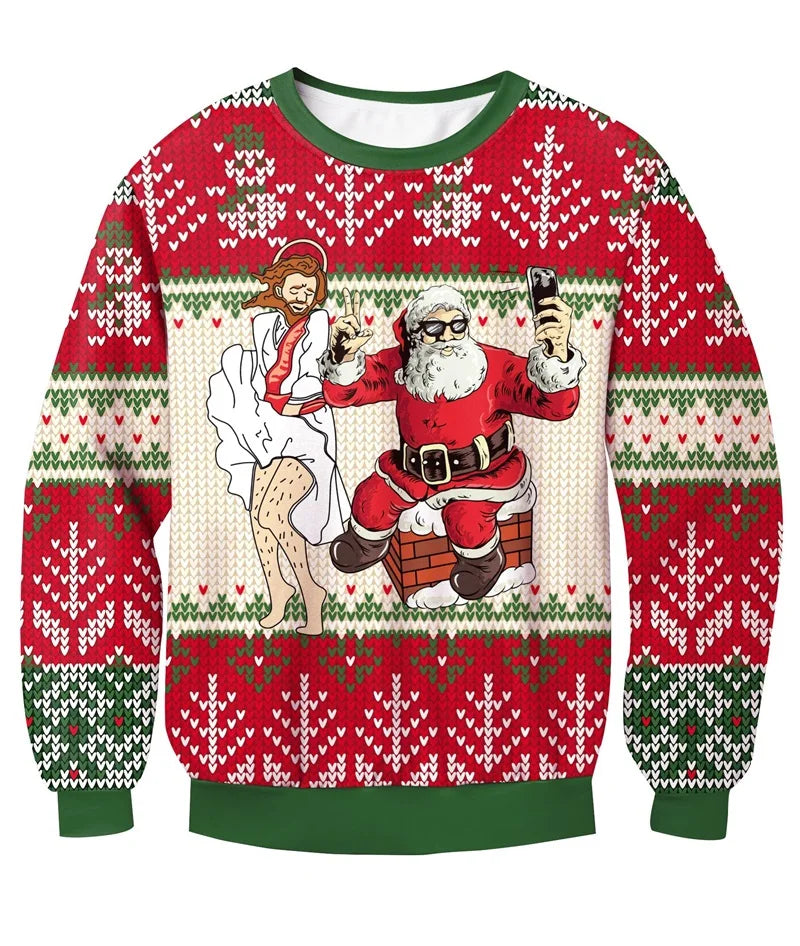 Ugly Xmas Pullover Unisex | Lustiger Druck