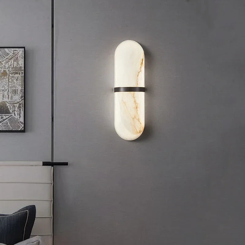 Moderne Ovale Geformt Wandleuchte