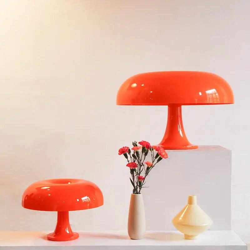 Minimalistische LED-Pilzlampe