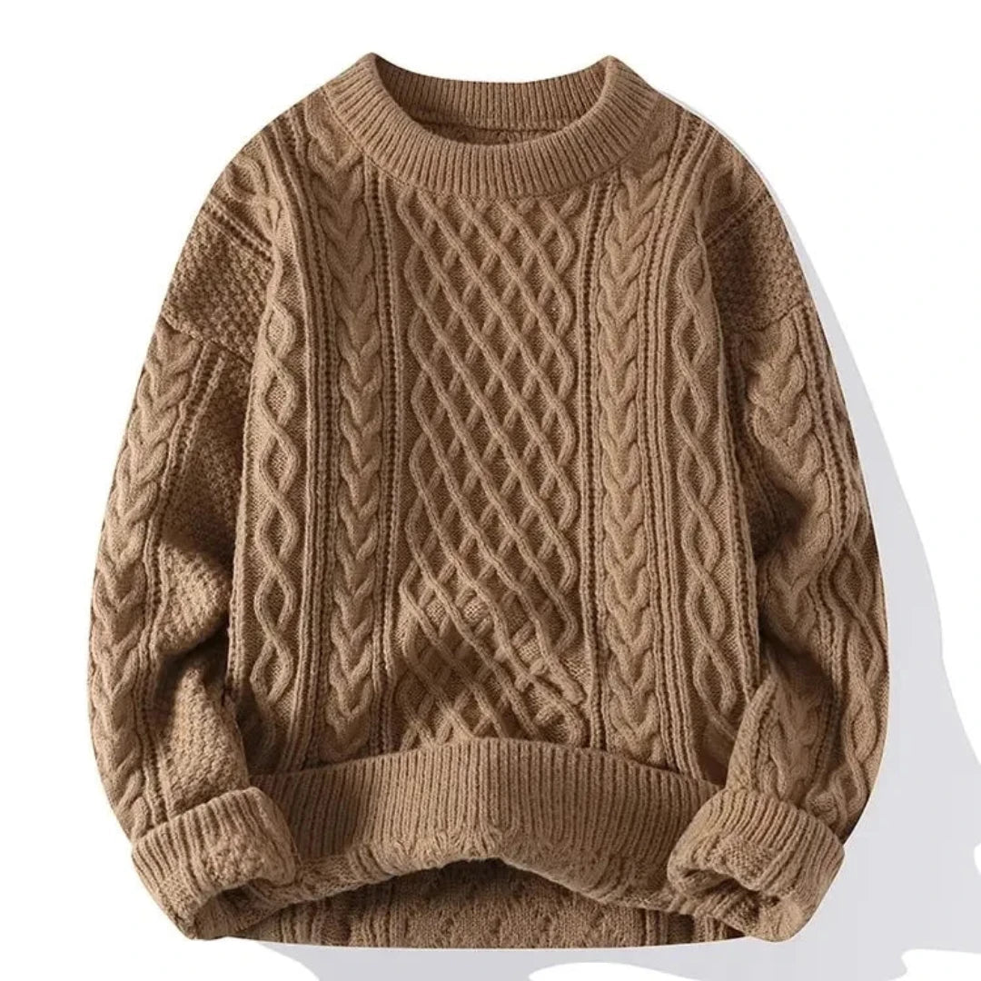 Übergroßer Strickpullover für Herren | Warme