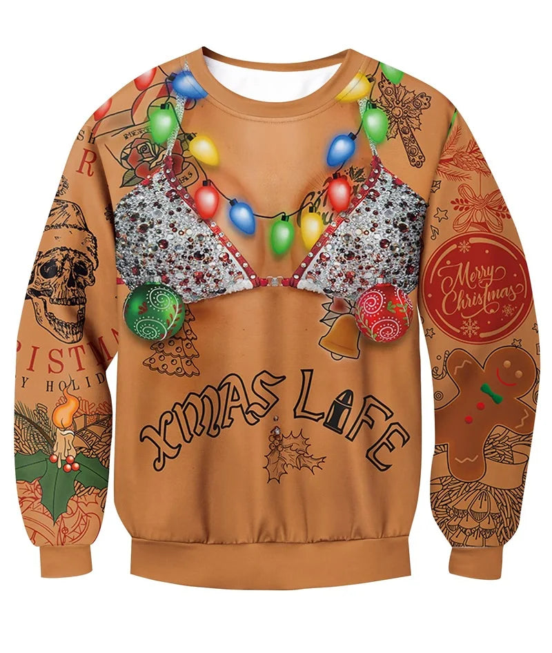 Ugly Xmas Pullover Unisex | Lustiger Druck