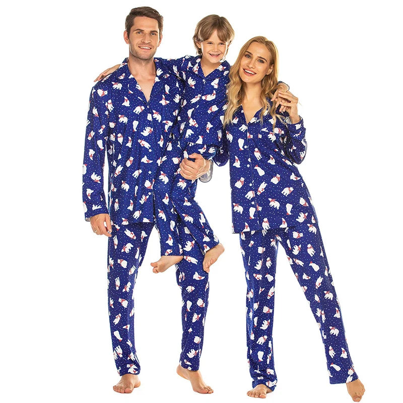 Weihnachtspyjama Unisex | Familienset