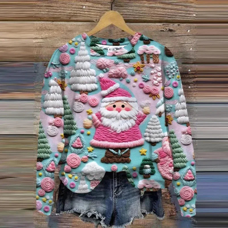 Spaß Weihnachtpullover Damen | Winter