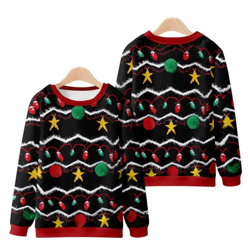 Warme Weihnachtpullover Unisex | 3D Gedruckt