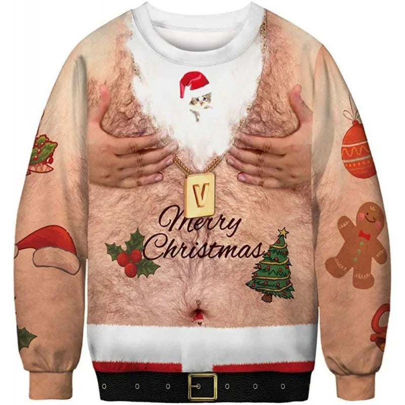 Paar Ugly Xmas Pullover Unisex | Lustig