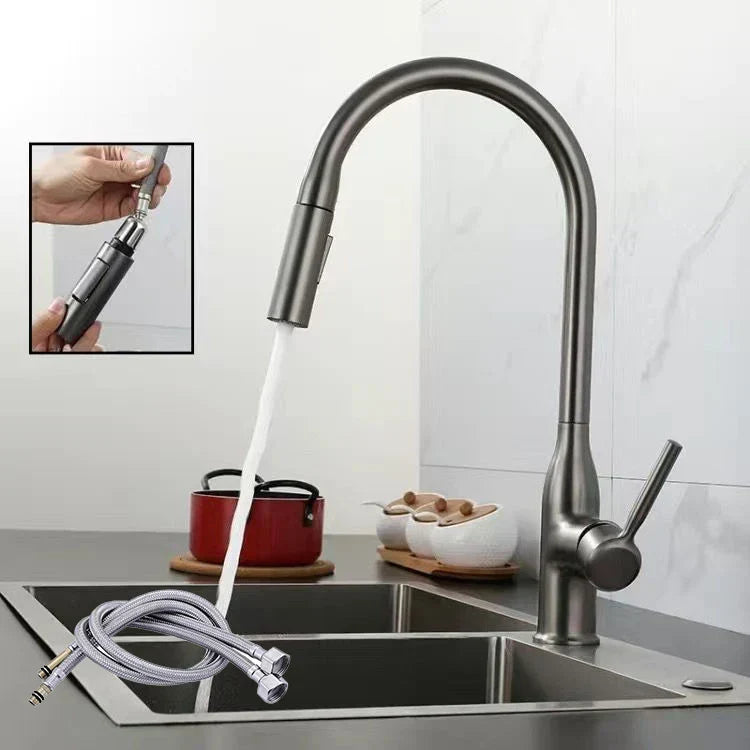 Moderner Ausziehbarer Küchenhahn mit Einziehbarer Handbrause