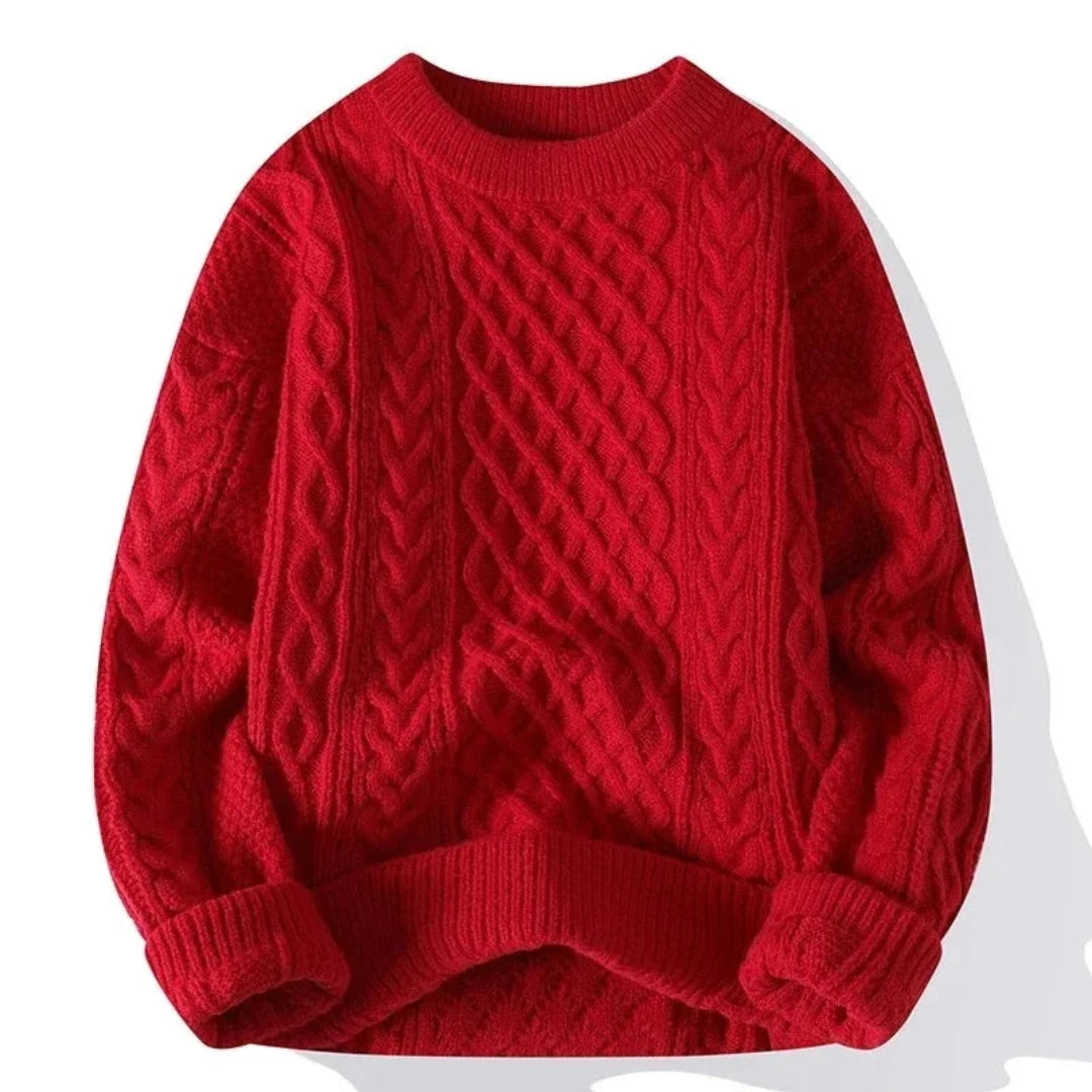 Übergroßer Strickpullover für Herren | Warme