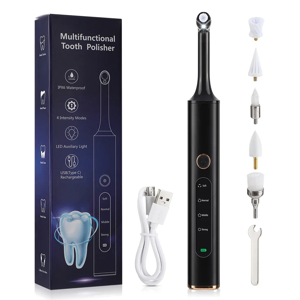 Multifunktionaler Elektrischer 5-In-1-Zahnpolierer