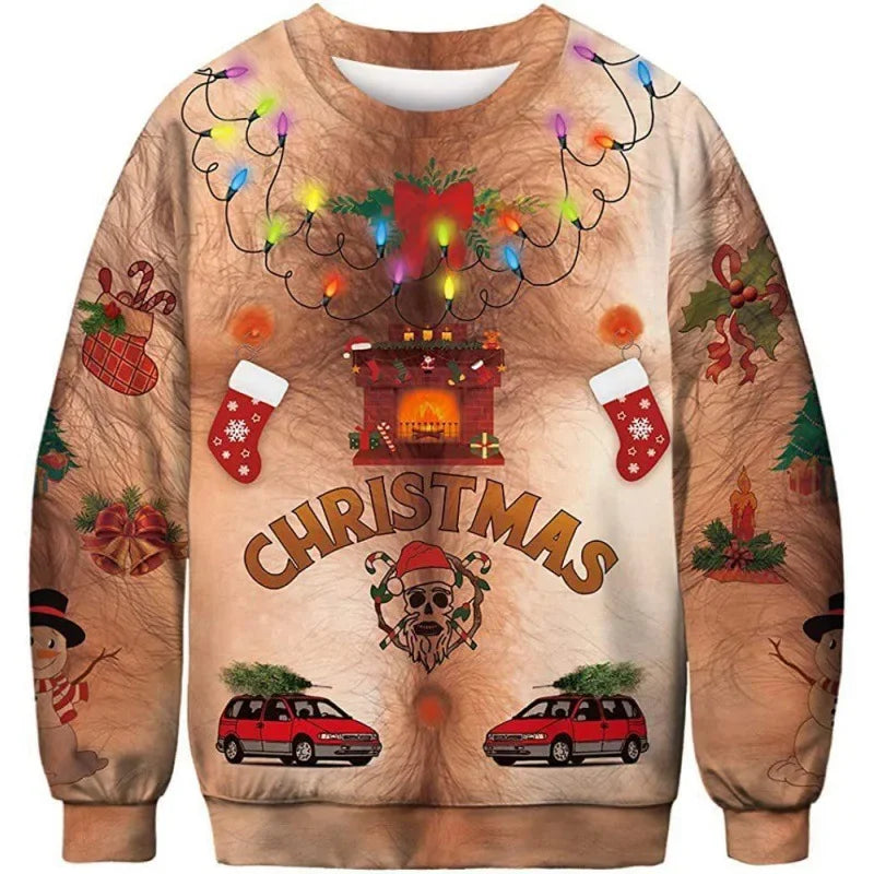 Paar Ugly Xmas Pullover Unisex | Lustig