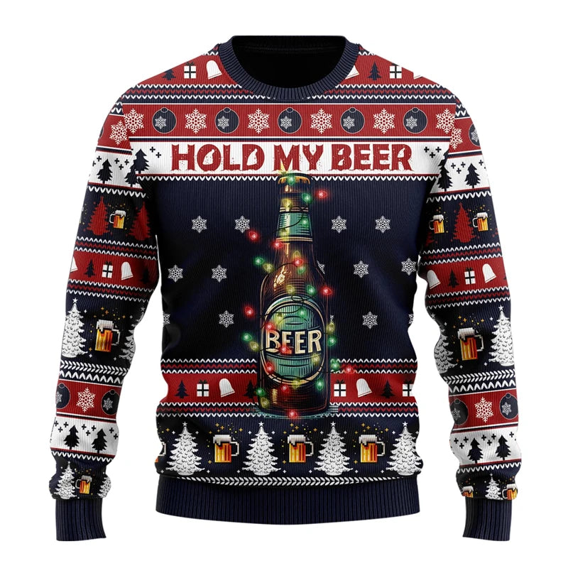 Winter Ugly Xmas Pullover Unisex | Bier Drucken