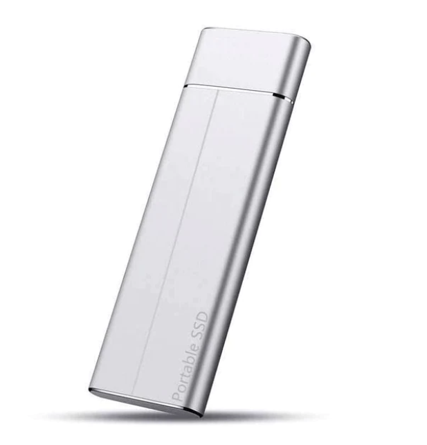 Tragbares Externes SSD-Speichergerät im Schlanken Design