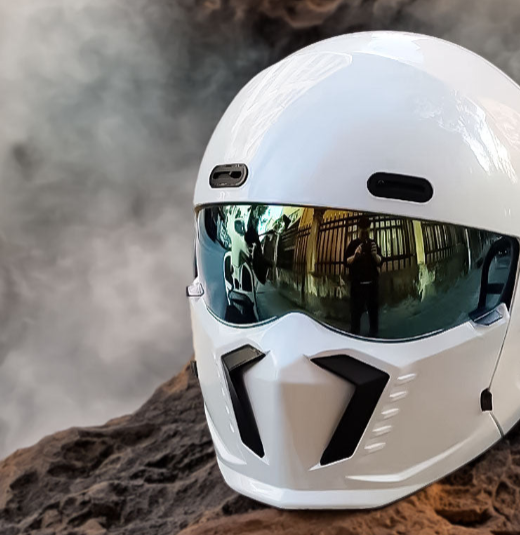 Integralhelm für Motorradfahrer