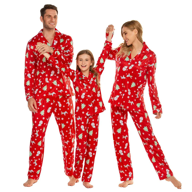 Weihnachtspyjama Unisex | Familienset
