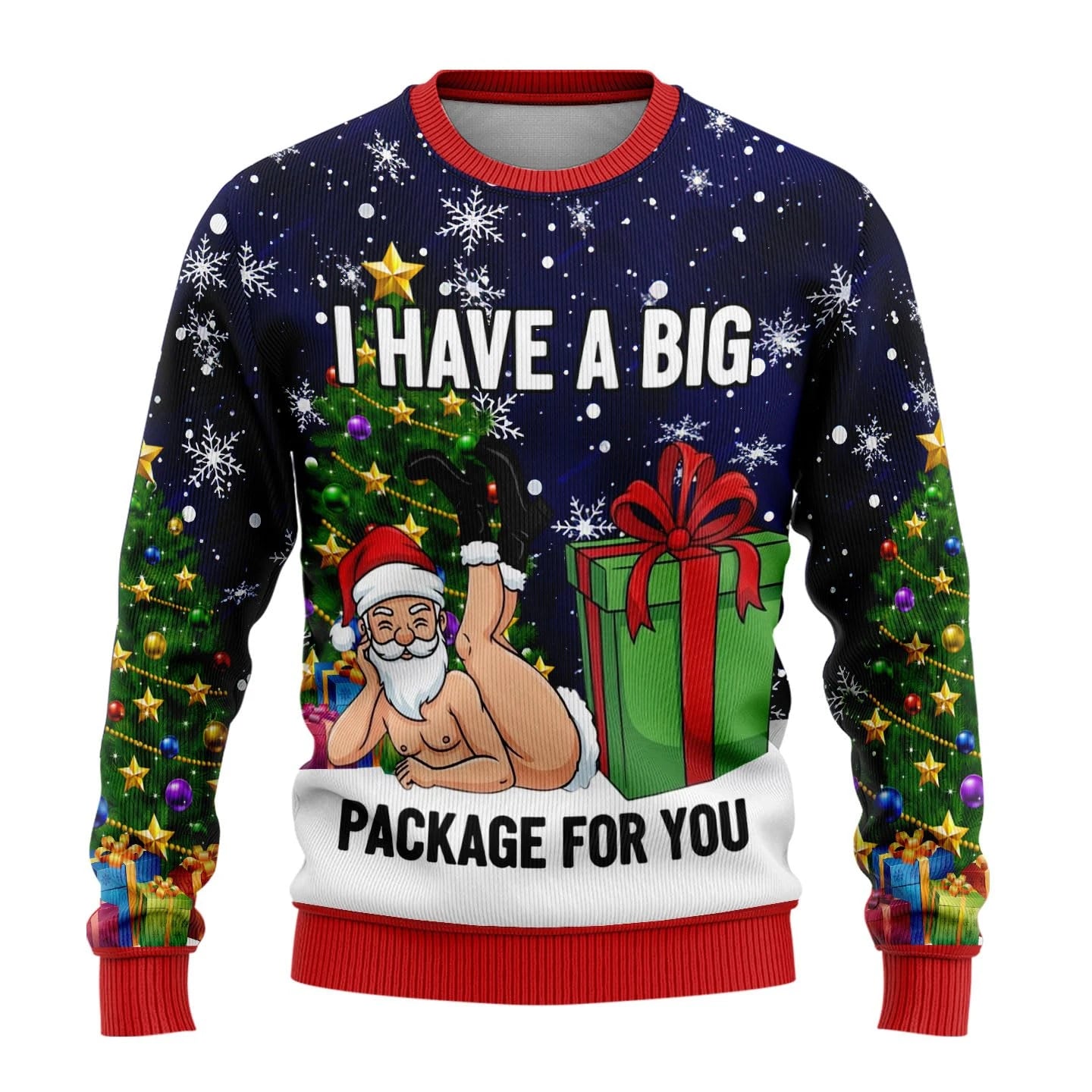 Warme Ugly Xmas Pullover Unisex | Unartiger Weihnachtsmann