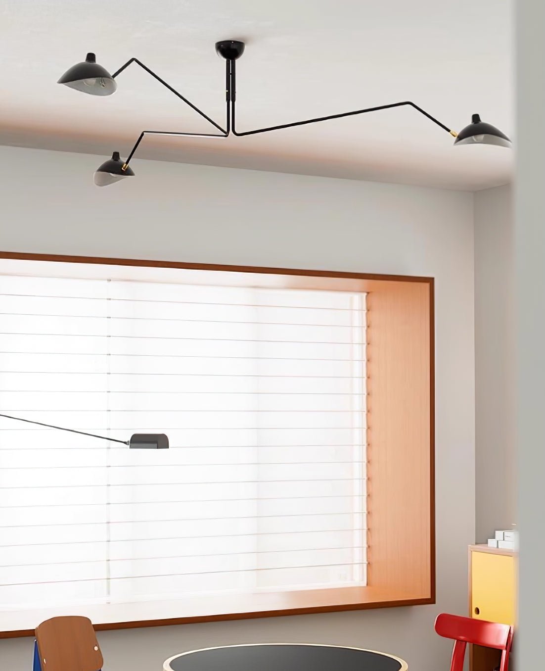 Dreiflammige Retro Deckenleuchte