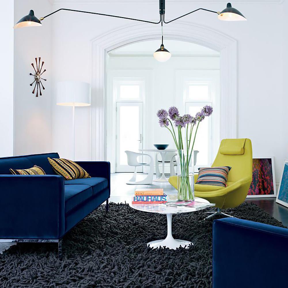 Dreiflammige Retro Deckenleuchte