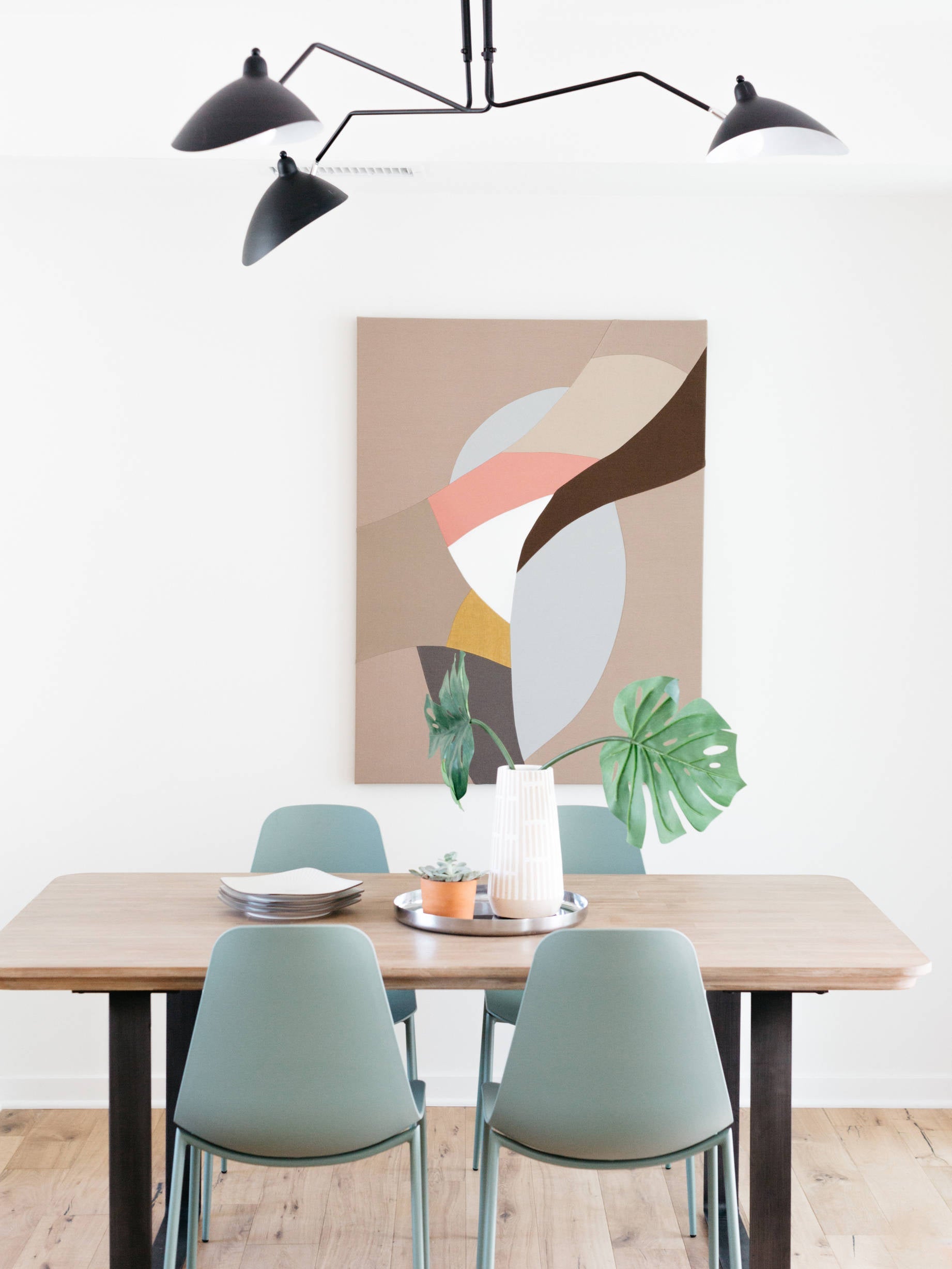 Dreiflammige Retro Deckenleuchte