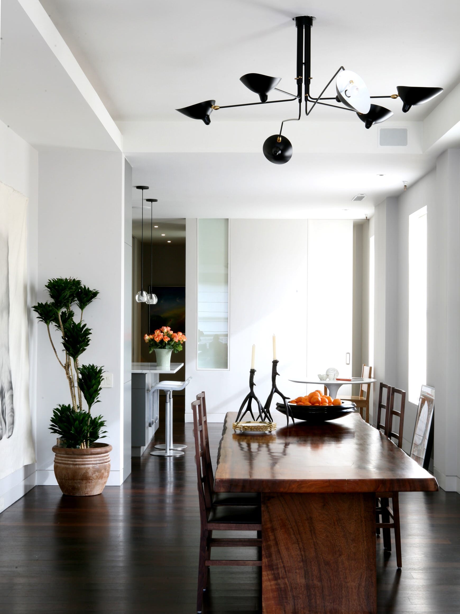 Dreiflammige Retro Deckenleuchte