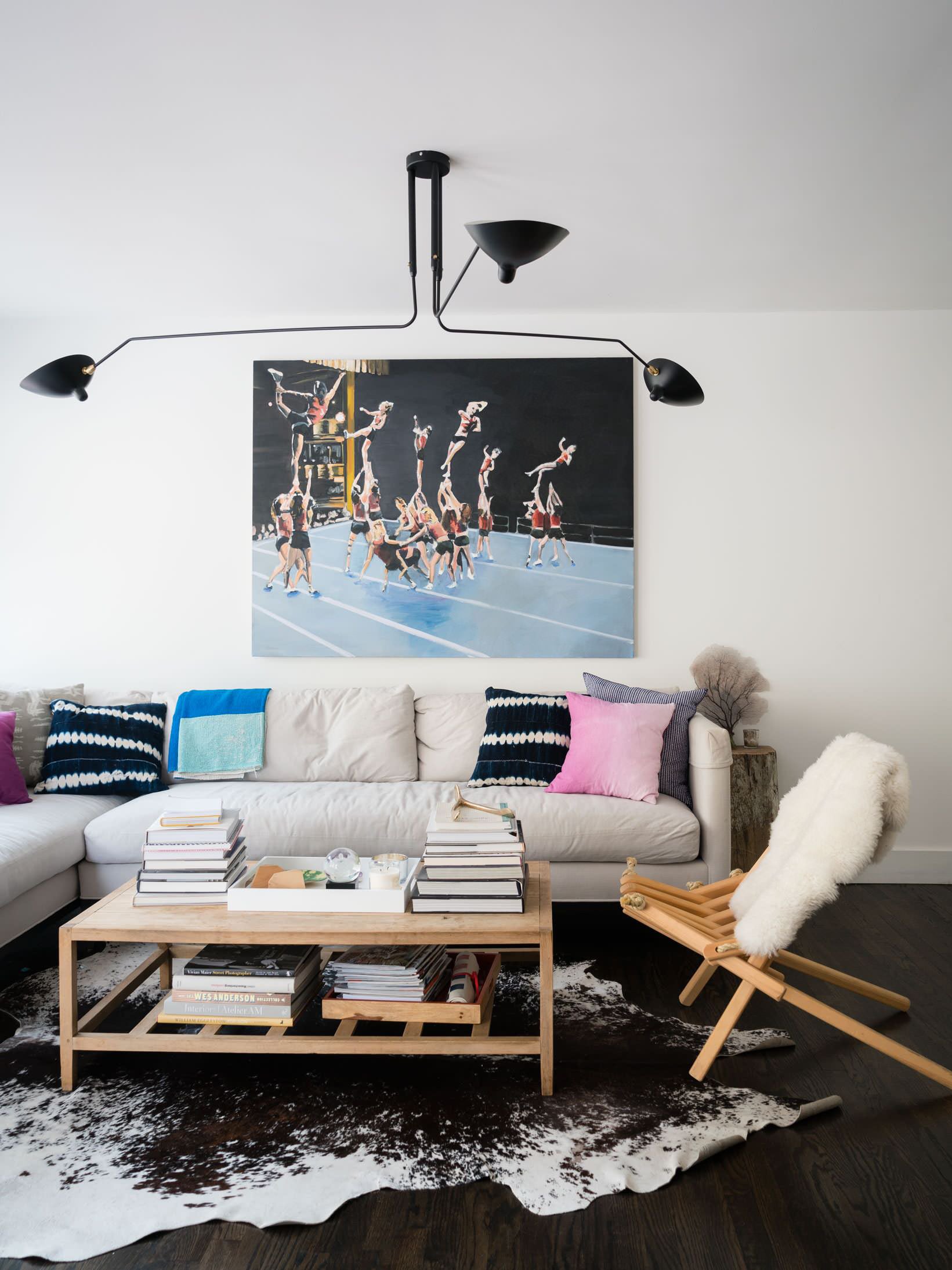 Dreiflammige Retro Deckenleuchte