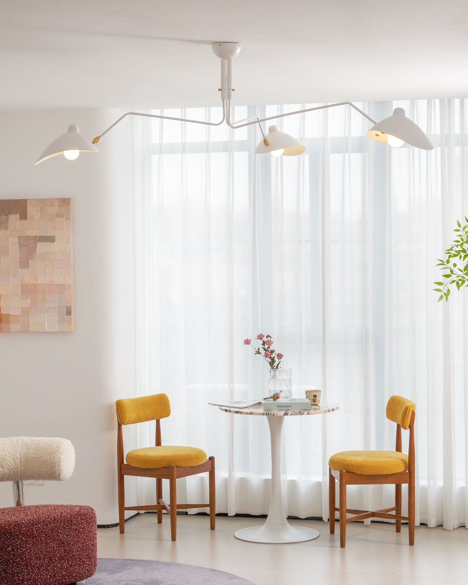 Dreiflammige Retro Deckenleuchte