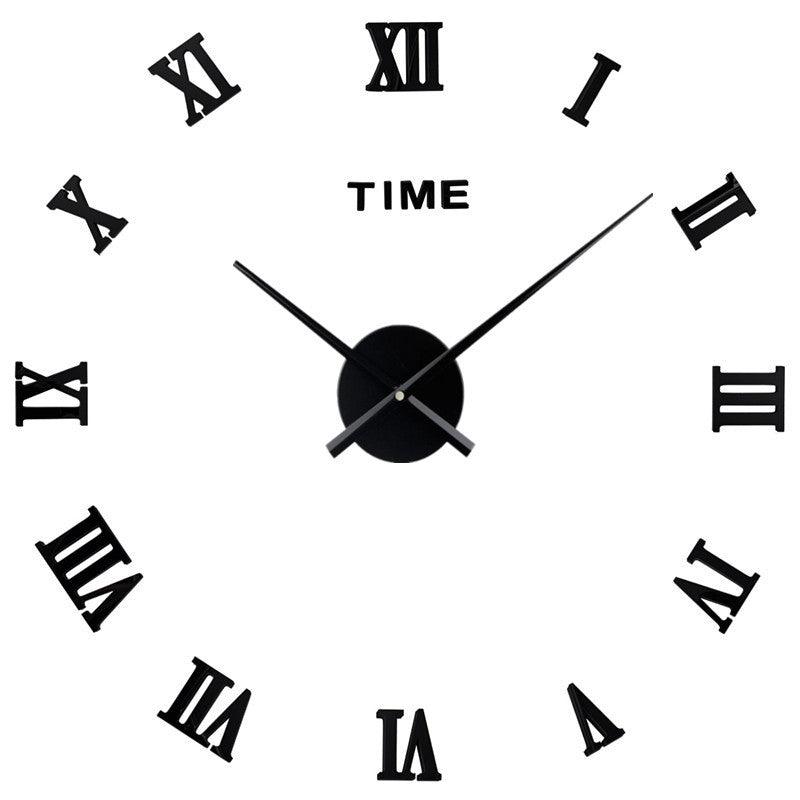 Anpassbare Große 3D-Wanduhr
