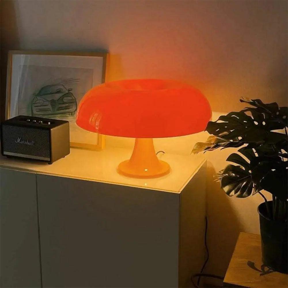 Minimalistische LED-Pilzlampe
