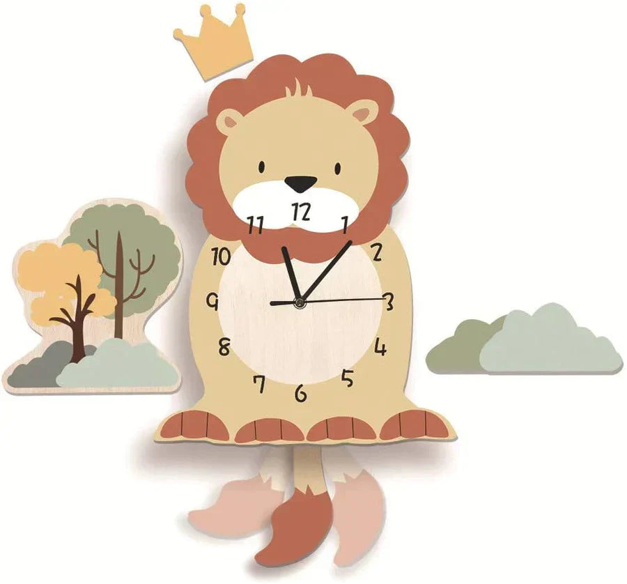 Kinder-Pendel-Wanduhr