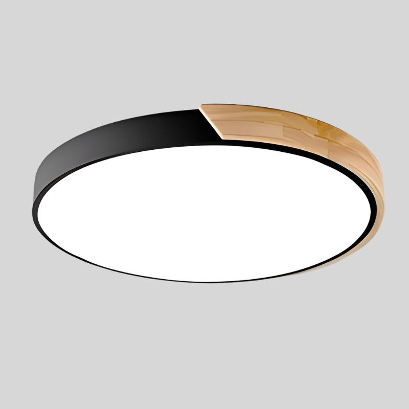 Variant image for Kreisförmige LED-Deckenleuchte im Skandinavischen Design für Wohnzimmer und Schlafzimmer-17