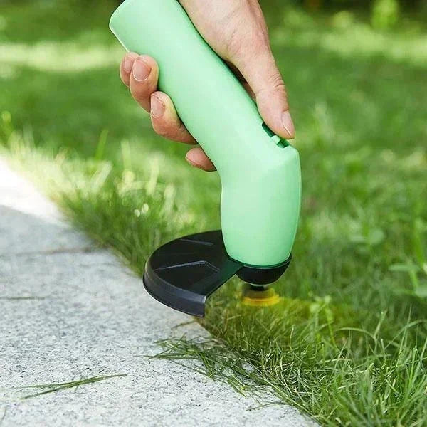 Tragbarer Akku-Rasentrimmer mit Verstellbarer Stange