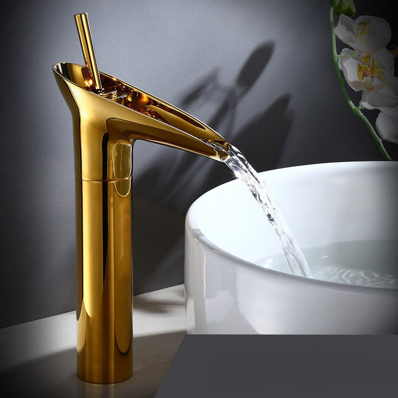 Einhebel-Wasserfall-Badezimmerarmatur