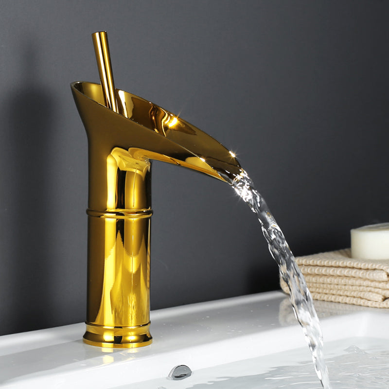 Einhebel-Wasserfall-Badezimmerarmatur