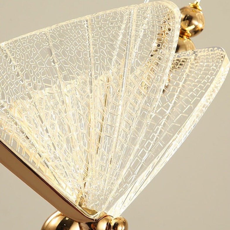 Elegante Schmetterlings-LED-Pendelleuchte
