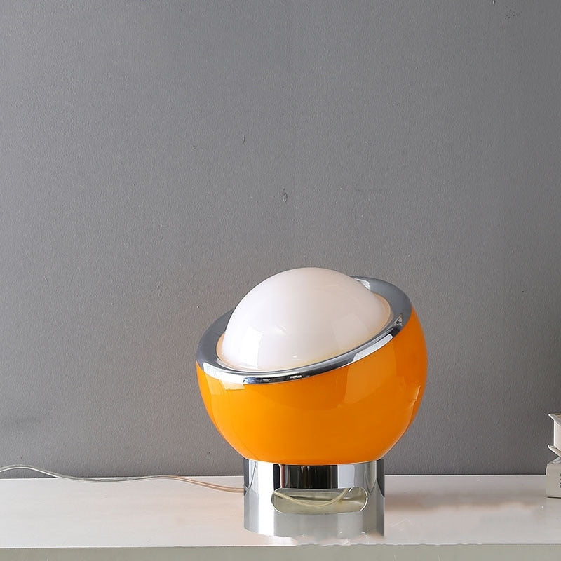 LumiGlow - Stilvolle Bauhaus Tischlampe mit Opalglas für Minimalistisches Design