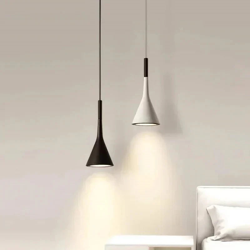 Zeitgenössische Kegel Design Pendelleuchte mit Verstellbarem Kabel