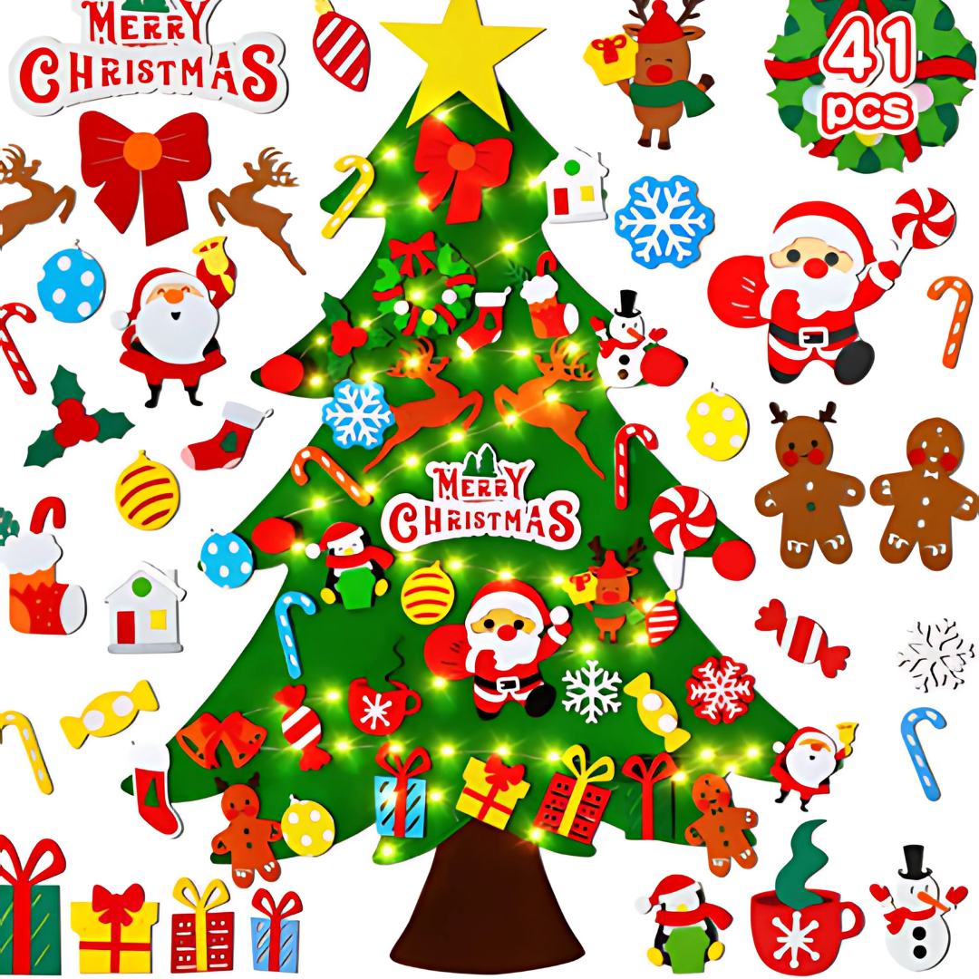 DIY Weihnachtsbaum für Kinder