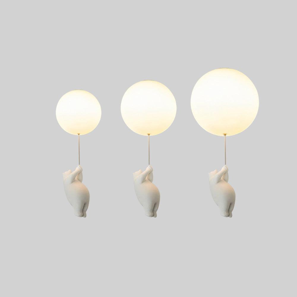 Pendelleuchte mit Bären-Design