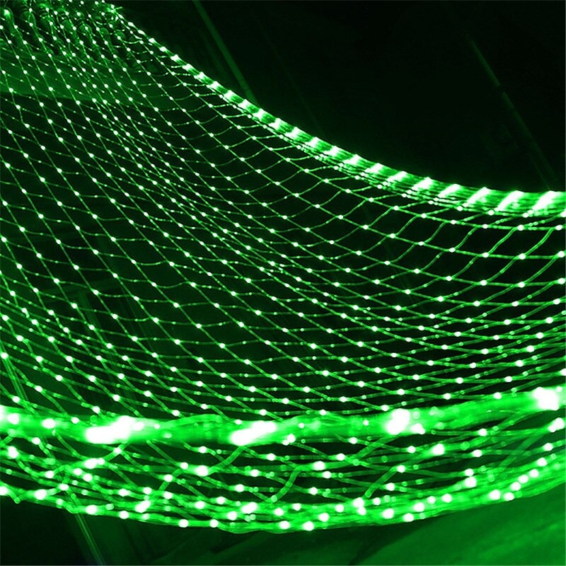 Weihnachts licher LED-Lichtervorhang für den Außenbereich