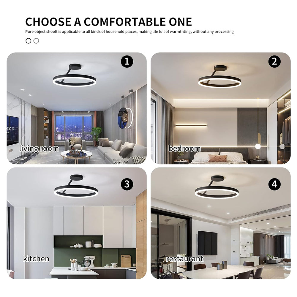 Moderne Nordische LED Deckenleuchte