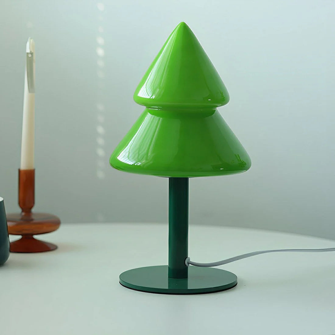 Moderne Weihnachts baum-LED-Tischlampe