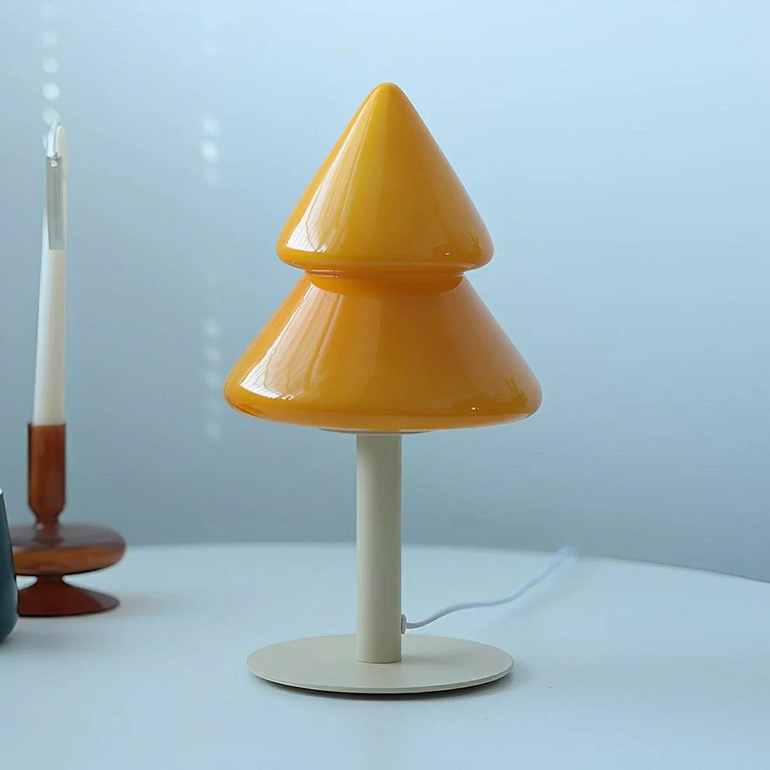 Moderne Weihnachts baum-LED-Tischlampe