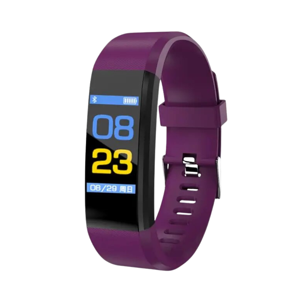 Sport-Smartwatch mit Schrittzähler und Bluetooth-Konnektivität