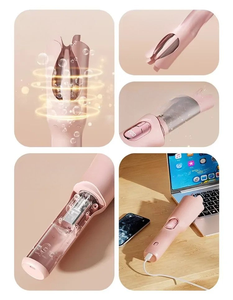 Automatischer Lockenstab im Roller Stil