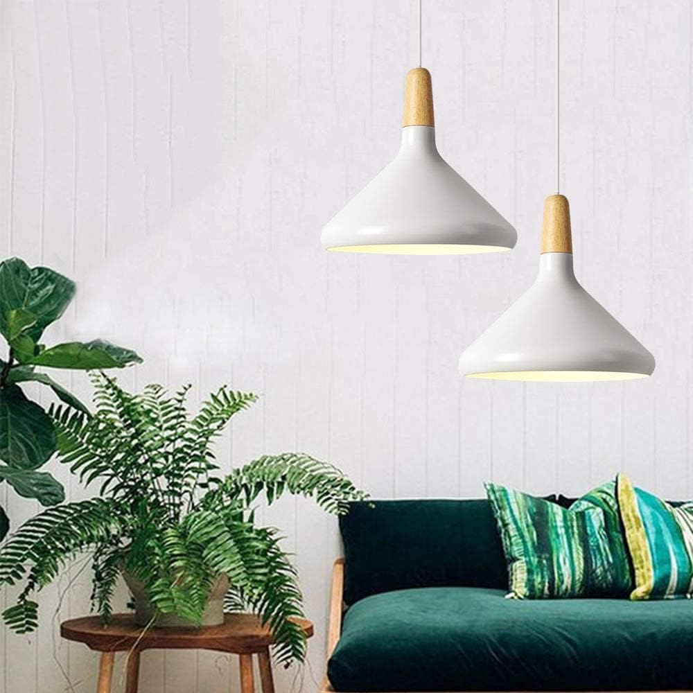 Verspielte Macaron Holz-Pendelleuchte