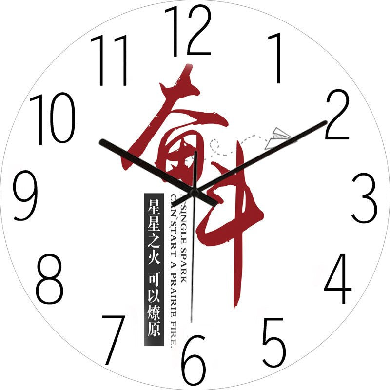 Moderne Runde Wanduhr für Ästhetische Raumdekoration