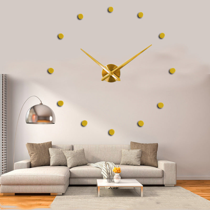 Minimalistische Wanduhr – Moderner DIY-Stil