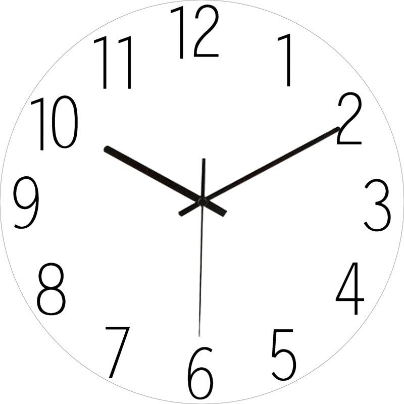 Moderne Runde Wanduhr für Ästhetische Raumdekoration