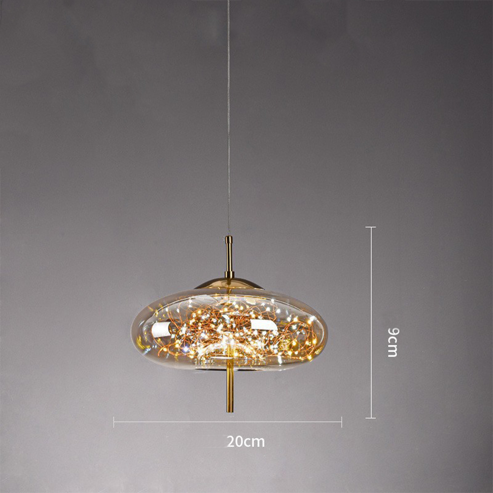 Moderne LED Hängelampe Im Nordischen Stil