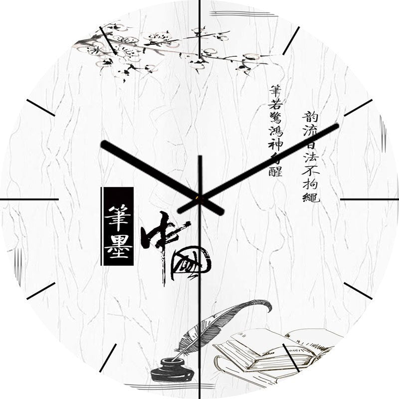 Moderne Runde Wanduhr für Ästhetische Raumdekoration